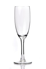 wineglass isolated over white
