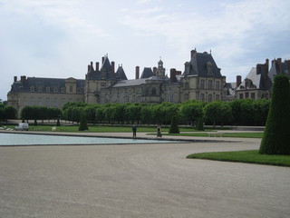 the gardens at the chateau de fontainebleau xi