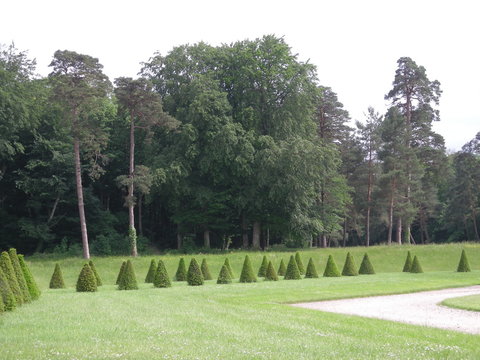 the gardens at the chateau de fontainebleau ii