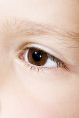 Obraz premium oeil, enfant,regard,expression,