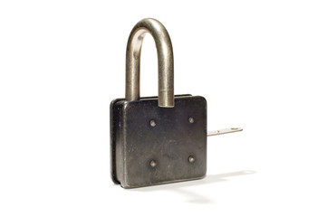 padlock with key