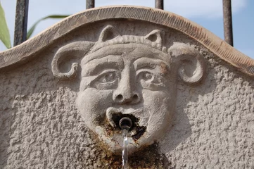 Fotobehang Fontijn diablotin fontaine