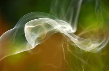 swirling smoke