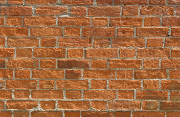 Fototapeta premium the rough surface texture of a brick wall with sid