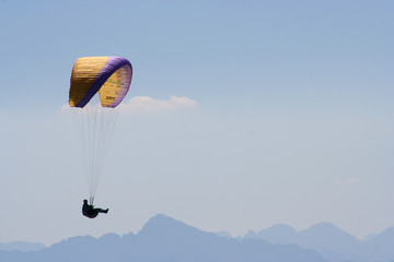 parapente, grande libert&eacute;
