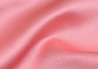 wavy fabric pink satin
