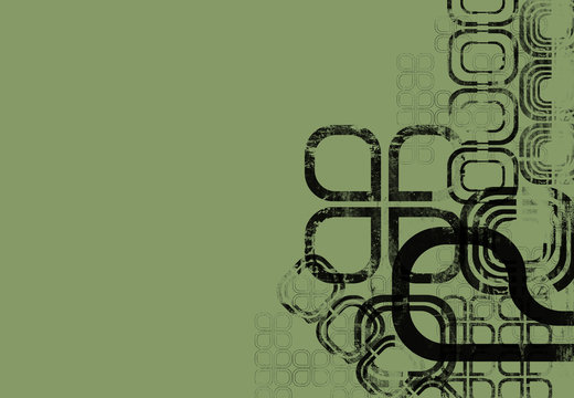 abstract graphic montage design