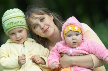 family at walk iii