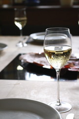 covered table