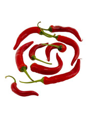 a sharp red pepper