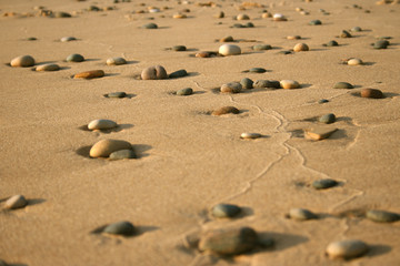 pebbles in the sand 2