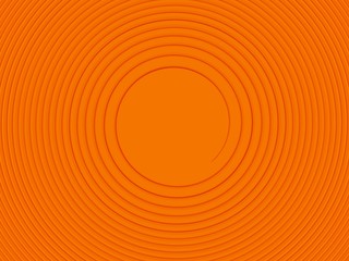 fractal - orange spiral