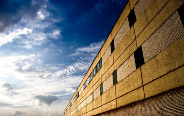 the wall