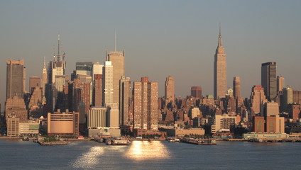 Fototapeta premium late city reflection