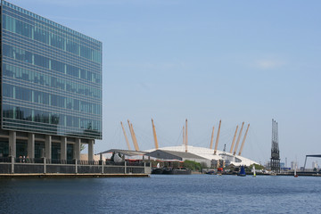 Fototapeta na wymiar krajobraz Docklands