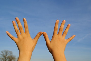 ten fingers