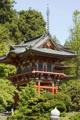 temple gate,close up portrait