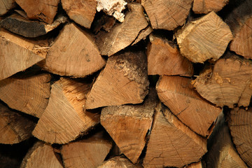 stack of firewood.