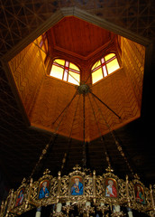 church ceiling