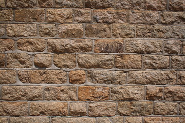 granite block wall