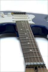Fototapeta na wymiar electric guitar on white 2