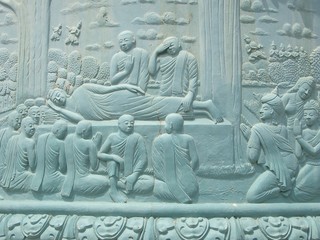 Bas relief a Phnon Penh