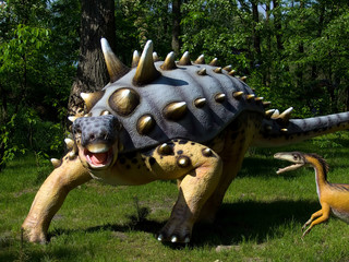 euoplocefal (euoplocephalus tutus )