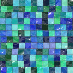 rendered mosaic