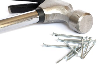 hammer and nails