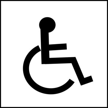pictogramme acces handicapes
