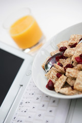 busy breakfast!