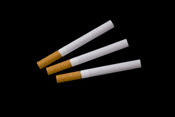 three cigarettes