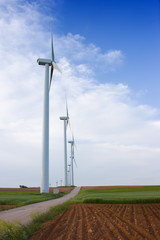 molinos de viento eléctricos