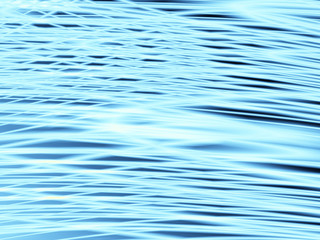 small waves on the surface of water