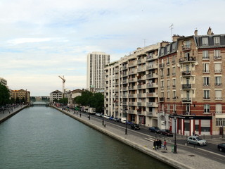 Naklejka premium bord des quais paris 19.