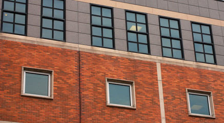 Obraz premium light on in the window