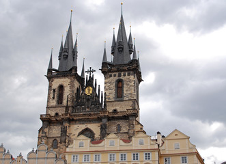 Obraz premium teyn-kirche