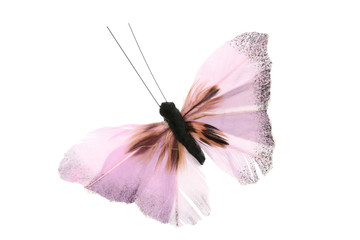 Naklejka premium pink butterfly