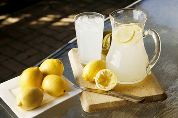 homemade lemonade