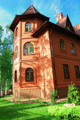 Naklejka premium luxury mansion
