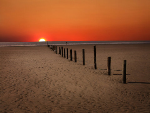 beach sunset