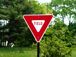 yield sign