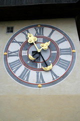 uhrturm clocktower, graz austria