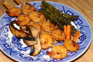 shrimp dinner