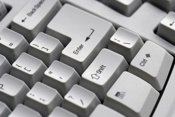  computer keyboard - close-up