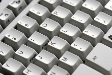  computer keyboard - close-up