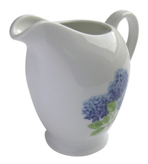 1320 - pot à lait en porcelaine (détourage inclus)