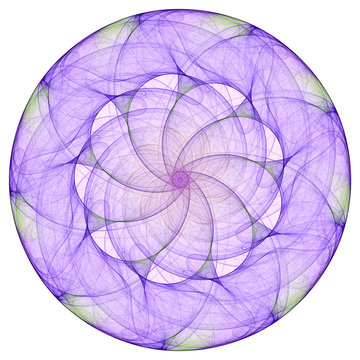 Purple Mandala