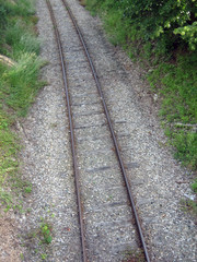 Obraz premium vieux chemin de fer