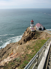 perspective vers le phare
